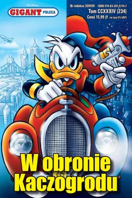 Okładka książki W obronie Kaczogrodu. Gigant Poleca. Tom 1/2022