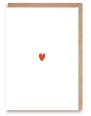 Opakowanie Walentynka Serduszko, eko koperta K160