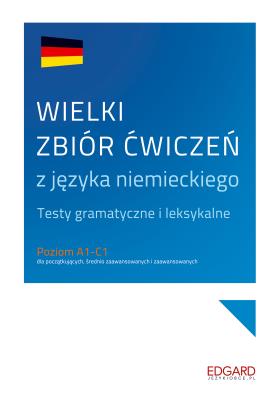 Okładka książki Wielki zbiór ćwiczeń z języka niemieckiego