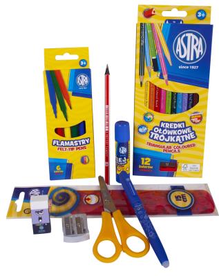 Opakowanie Wyposażenie do piórnika podwójnego