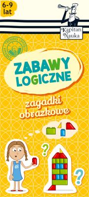 Zagadki obrazkowe Zabawy logiczne 6-9 lat. Autor: Natalia Minge, Krzysztof Minge. SmakLiter.pl Okładka książki Zagadki obrazkowe Zabawy logiczne 6-9 lat
