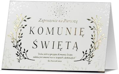 Opakowanie Zaproszenie Komunia Z.Star-34 (5szt.)
