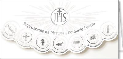 Opakowanie Zaproszenie Komunia ZK06 (10szt.)