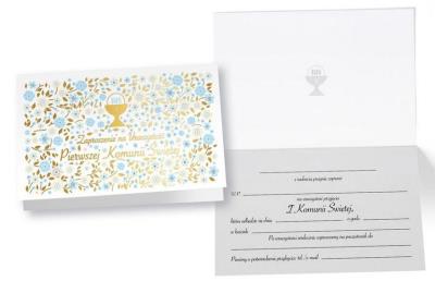 Opakowanie Zaproszenie PMZ-089 Komunia (5 szt.)