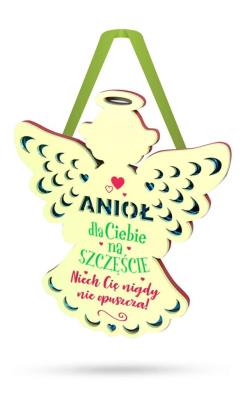 Opakowanie Zawieszka ZOS-006 Anioł na szczęście