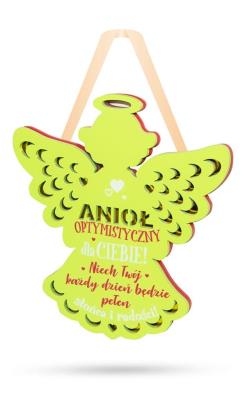 Opakowanie Zawieszka ZOS-009 Anioł optymistyczny