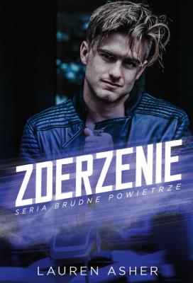 Zderzenie. Autor: Asher Lauren. SmakLiter.pl Okładka książki Zderzenie
