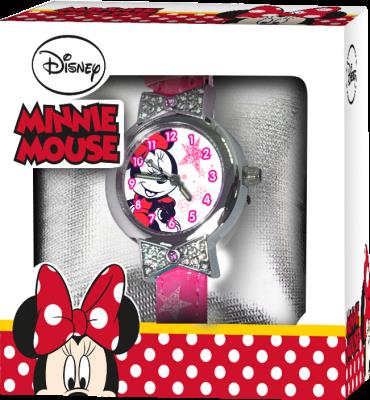 Zegarek analogowy Minnie w pudełku prezentowym WD21197. Wydawca: Kids Euroswan. SmakLiter.pl Opakowanie Zegarek analogowy Minnie w pudełku prezentowym WD21197