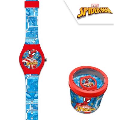 Opakowanie Zegarek analogowy Spiderman w metalowym opakowaniu MV16050