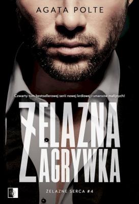 Żelazna zagrywka. Autor: Agata Polte. SmakLiter.pl Okładka książki Żelazna zagrywka