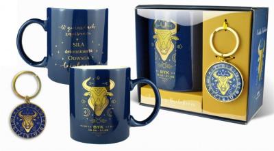 Opakowanie Zestaw kubek + brelok Astro-Byk