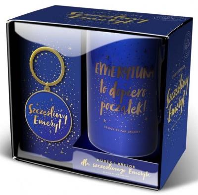 Opakowanie Zestaw kubek + brelok Emerytura