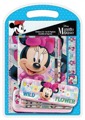 Zestaw piśmienniczy Minnie 12 elementów WD21650. Wydawca: Kids Euroswan. SmakLiter.pl Opakowanie Zestaw piśmienniczy Minnie 12 elementów WD21650