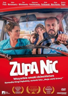 Zupa nic DVD. Autor: Kinga Dębska. SmakLiter.pl Okładka książki Zupa nic DVD