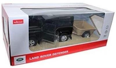 Opakowanie 1:14 Land Rover Defender akmulator + przyczepa