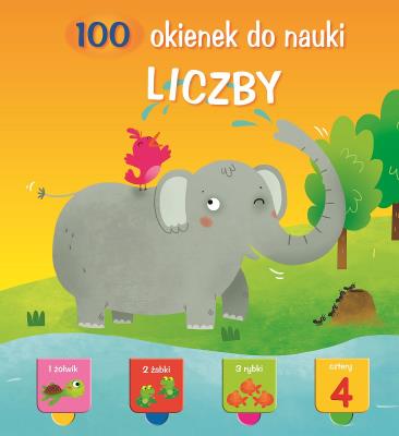 100 okienek. Liczby. Autor:   Praca zbiorowa. SmakLiter.pl Okładka książki 100 okienek. Liczby