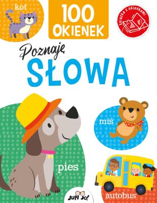 100 okienek. Poznaję słowa. Autor: Kit Elliot. SmakLiter.pl Okładka książki 100 okienek. Poznaję słowa