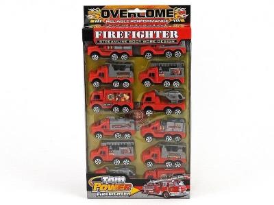 Opakowanie 12 pojazdów strażackich