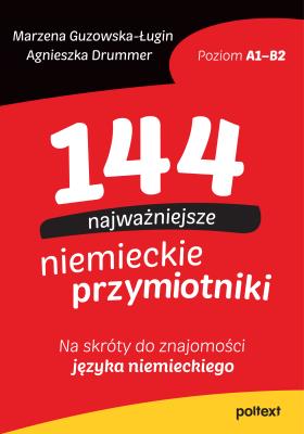 Okładka książki 144 najważniejsze niemieckie przymiotniki