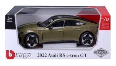 Opakowanie 2022 Audi RS E-Tron GT Green 1:18 BBURAGO