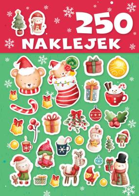 250 świątecznych naklejek Święta z pomysłem. Wydawca: BOOKOLIKA. SmakLiter.pl Opakowanie 250 świątecznych naklejek Święta z pomysłem