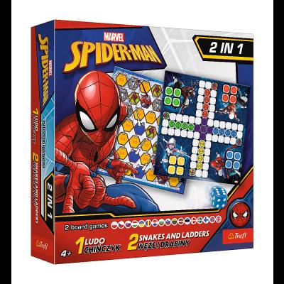 Opakowanie 2w1 Chińczyk/Węże i drabiny Spider-Man TREFL
