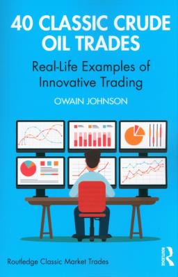 40 Classic Crude Oil Trades. Autor: Johnson. SmakLiter.pl Okładka książki 40 Classic Crude Oil Trades