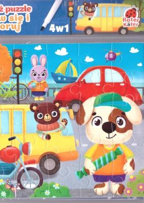 4w1 Transport. Wydawca: Roter Kafer. SmakLiter.pl Opakowanie 4w1 Transport