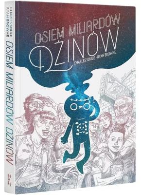 8 miliardów dżinów. Autor: Charles Soule. SmakLiter.pl Okładka książki 8 miliardów dżinów