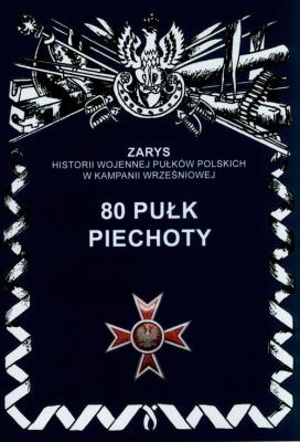 Okładka książki 80 pułk piechoty