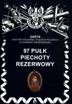 Okładka książki 97 pułk piechoty rezerwowy