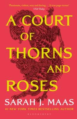 A Court of Thorns and Roses. Autor: Sarah J. Maas. SmakLiter.pl Okładka książki A Court of Thorns and Roses
