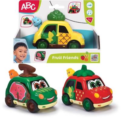 Opakowanie ABC Owocowy pojazd 12cm mix