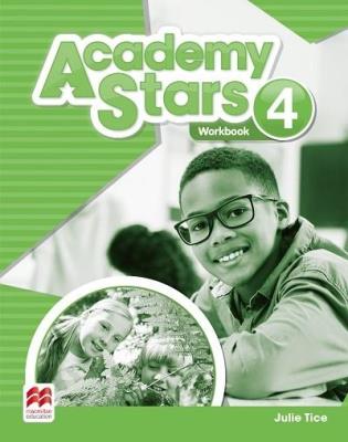 Academy Stars 4 PB + online. Autor: Tice Julie. SmakLiter.pl Okładka książki Academy Stars 4 PB + online