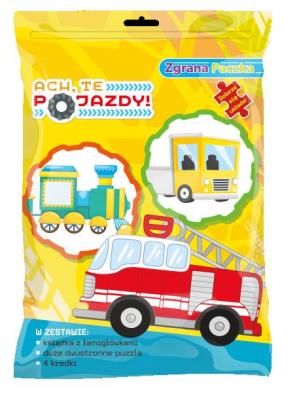 Okładka książki Ach te pojazdy! Zgrana Paczka