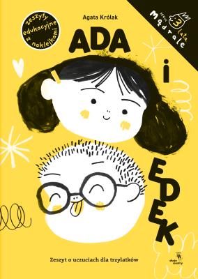 Ada i Edek. Autor: Królak Agata. SmakLiter.pl Okładka książki Ada i Edek
