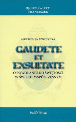 Okładka książki Adhortacja apostolska Gaudete et Exsultate