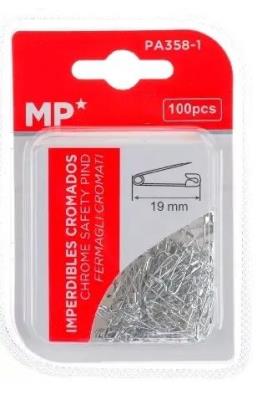 Opakowanie Agrafki srebrne 19mmx100szt