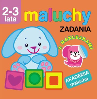 Okładka książki Akademia malucha. Maluchy. Zadania z naklejkami