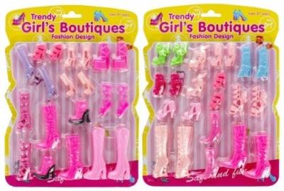 Opakowanie Akcesoria dla lalek buty mix