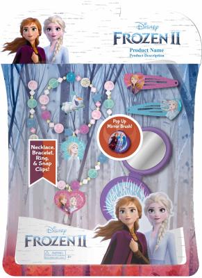 Akcesoria do włosów i biżuteria Frozen 6 elementów WD20563. Wydawca: Kids Euroswan. SmakLiter.pl Opakowanie Akcesoria do włosów i biżuteria Frozen 6 elementów WD20563