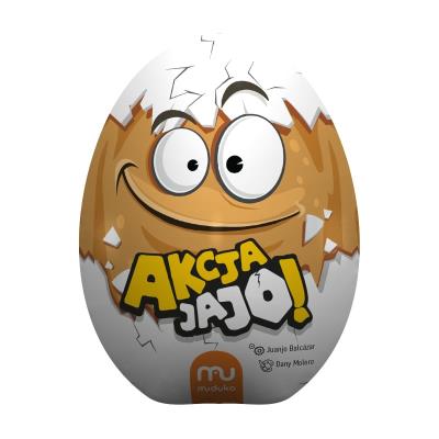 Akcja jajo!. Wydawca: Muduko. SmakLiter.pl Opakowanie Akcja jajo!