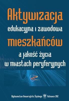 Okładka książki Aktywizacja edukacyjna i zawodowa mieszkańców...