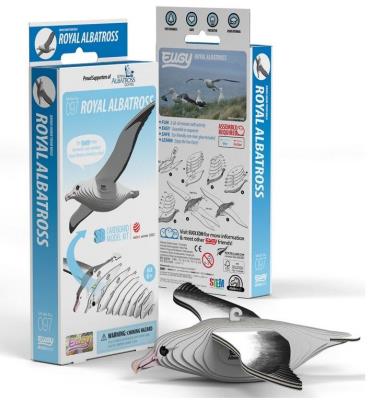 Opakowanie Albatros królewski Eugy. Eko Układanka 3D