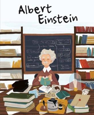 Albert Einstein. Autor: Kent Jane. SmakLiter.pl Okładka książki Albert Einstein