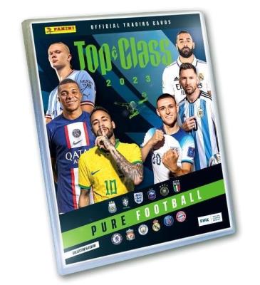Album do kolekcjonowania Top Class 2023. Wydawca: Panini. SmakLiter.pl Opakowanie Album do kolekcjonowania Top Class 2023
