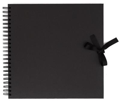 Opakowanie Album do zdobienia 30,5x30,5cm/40K czarny