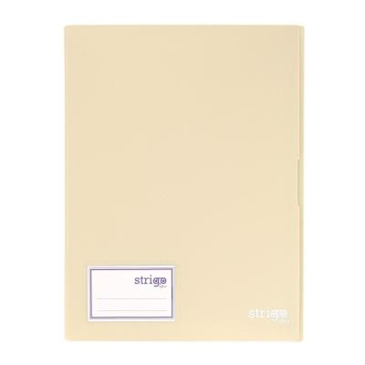 Opakowanie Album ofertowy A4 20 koszulek beżowy STRIGO