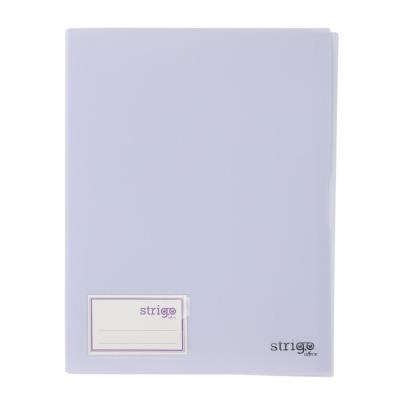 Opakowanie Album ofertowy A4 20 koszulek liliowy STRIGO