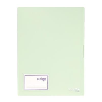 Opakowanie Album ofertowy A4 20 koszulek miętowy STRIGO